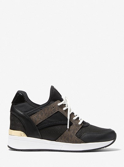 MICHAEL MICHAEL KORS Maven Mixed-Media Trainer