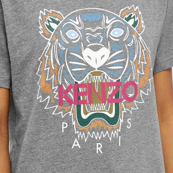 KENZO TIGER TEE DOVE GREY