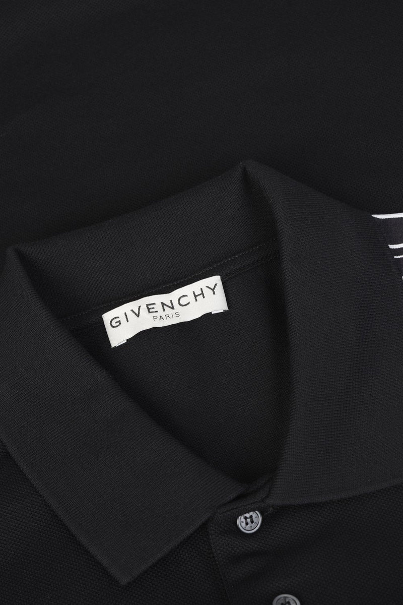 GIVENCHY Tape Logo Polo Shirt