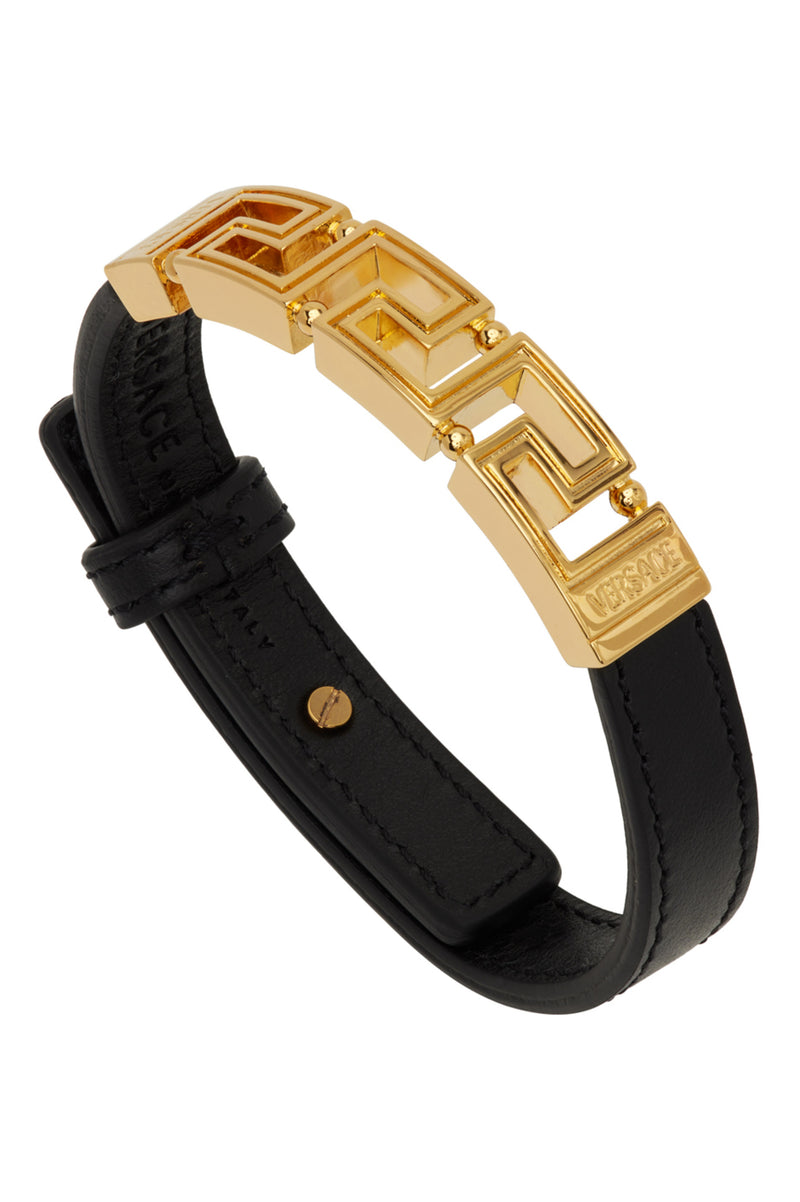 VERSACE Black & Gold Bracelet