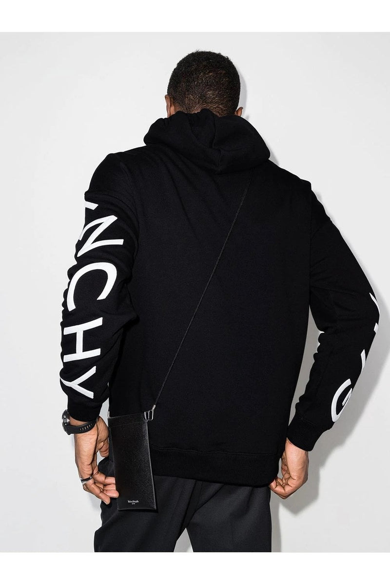 GIVENCHY Logo-Print Cotton Hoodie"