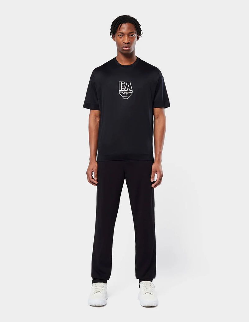 Emporio Armani LOGO-APPLIQUÉD STRETCH T-SHIRT